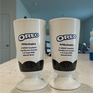 White Drinkware Cups with Distinctive Design